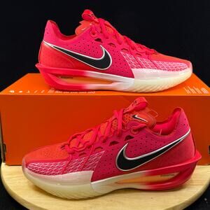 Nike Air Zoom GT Cut 3 Basketball Shoes Size 9 Red Pink Black White DV2913-602